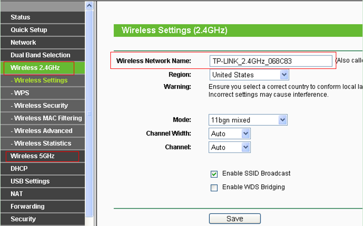 Configure Wifi Security