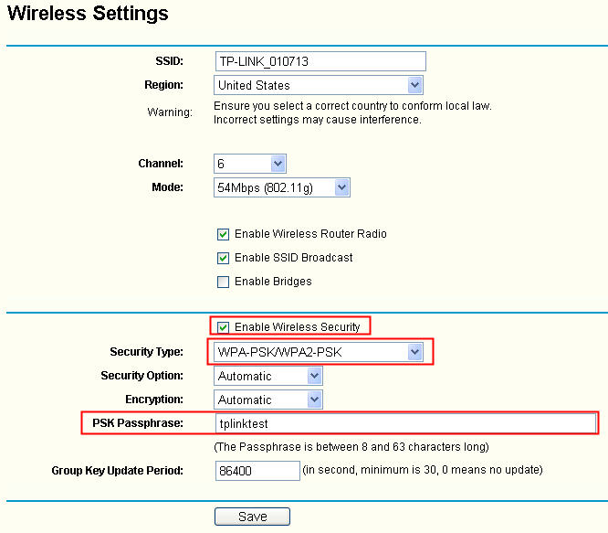 Psp Wep Security Code