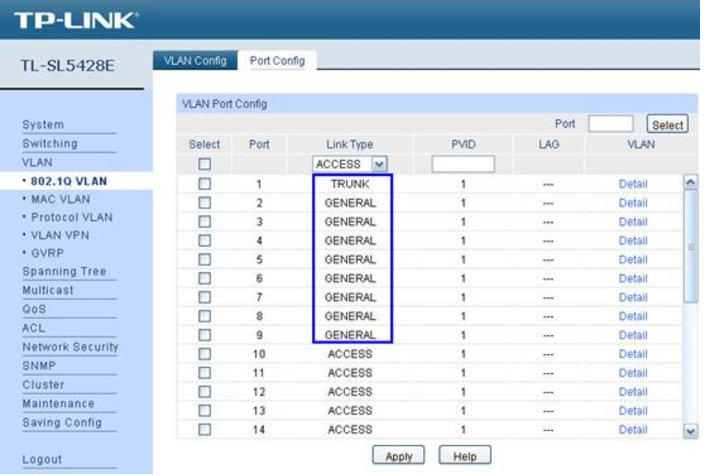 Tp link настройка vlan. Tp link настройка vlan