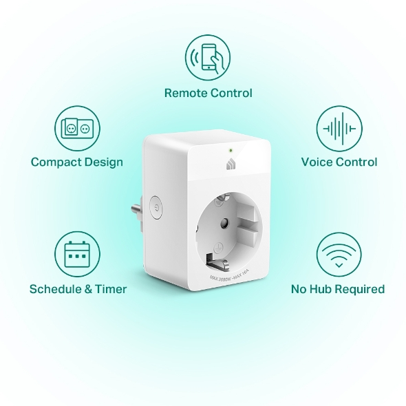 Kasa Smart WiFi Plug by TP-Link - Smart Plug, No Hub Required