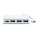 Mini Hub Portable SuperSpeed et Ultra Compact - 3 ports 3.0 USB-A et 1 port USB-C 2