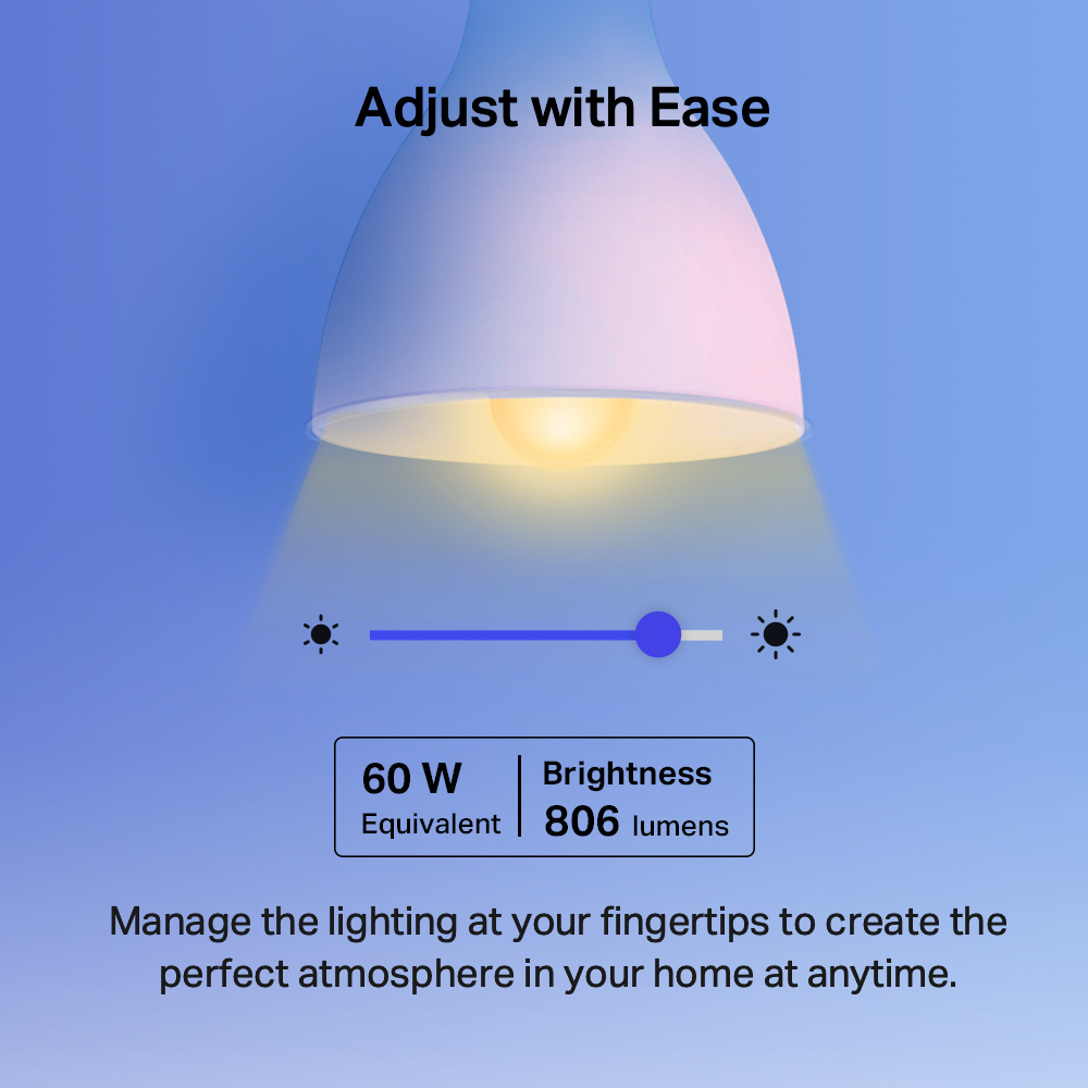 Ampoule LED connectée TP-Link Tapo L510E Wi-Fi - 800lm (E27) 2700K