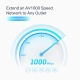 AV1000 2-poorts Gigabit Passthrough Powerline Starterset 3