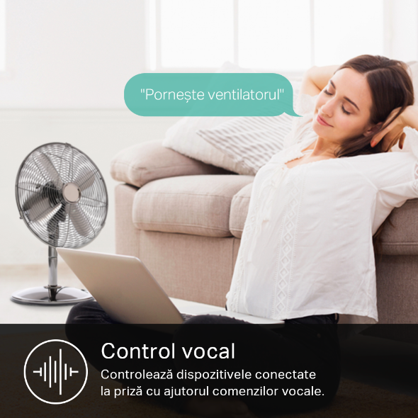 Kasa Mini Priză Wi-Fi Smart 4