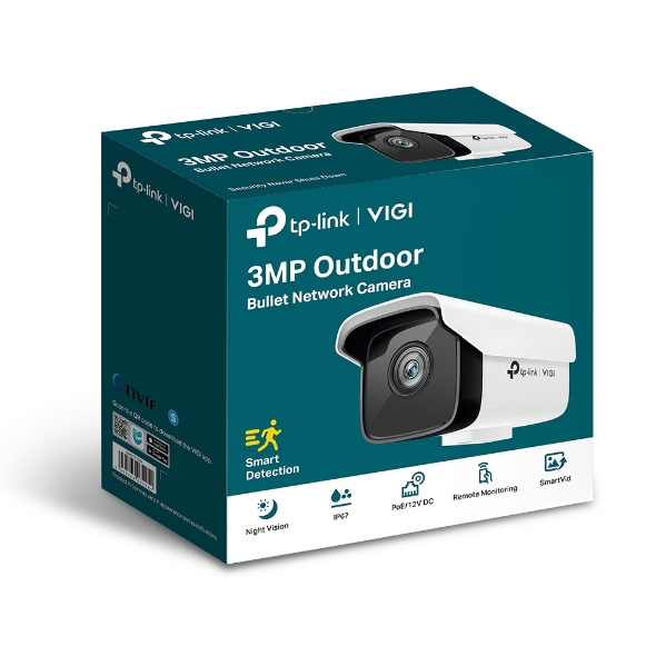 CAMARA IP TPLINK 3 MP LENTE 4 MM TIPO BALA C300 EXTERIOR