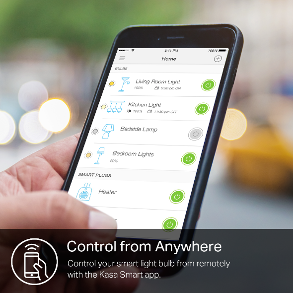 Kasa Smart Light Bulb, Multicolor 4
