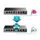 Switch Easy Smart 8 Ports Gigabit avec 4 ports PoE+ 6