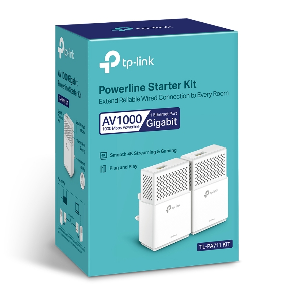 AV1000 Gigabit Powerline Starter Kit 7