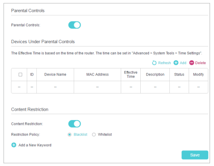 internet parental controls for mac