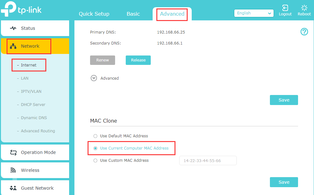 mac filtering for hosted network windows