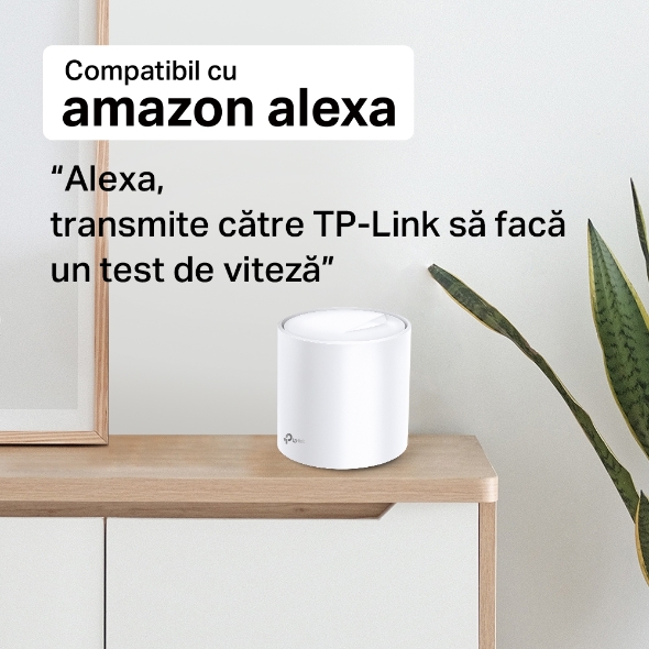 Sistem Mesh Wi-Fi 6 Dual-Band AX3000 cu acoperire în toată locuința 11