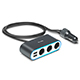 3-Port-Zigarettenanzünder-Netzteil mit 2-Port-USB-Ladegerät 1