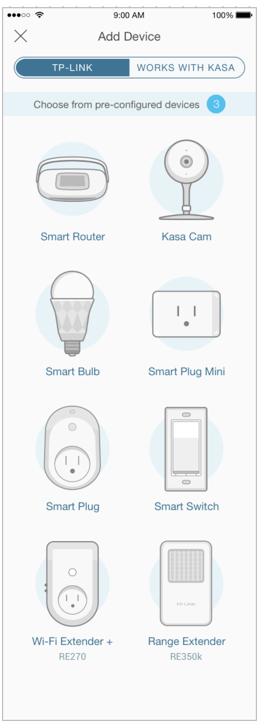 kasa camera setup