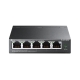 5-Port 10/100Mbps Desktop Switch with 4-Port PoE  1