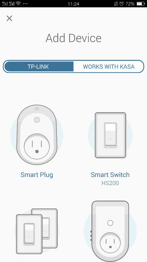 kasa smart plug login