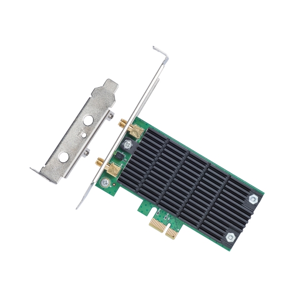 TP-Link Tarjeta WiFi PCIe AC1200 para PC (Archer T5E) - Bluetooth 4.2,  tarjeta de red inalámbrica de doble banda (2.4Ghz y 5Ghz) para juegos