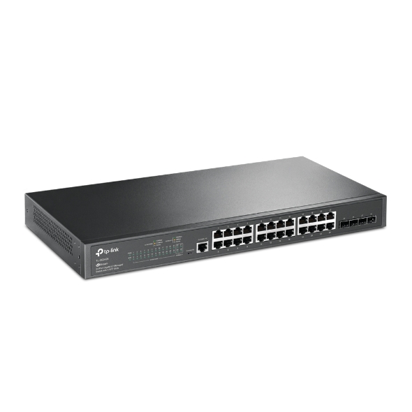  TP-Link TL-SG3428  24 Port Gigabit Switch, 4 SFP