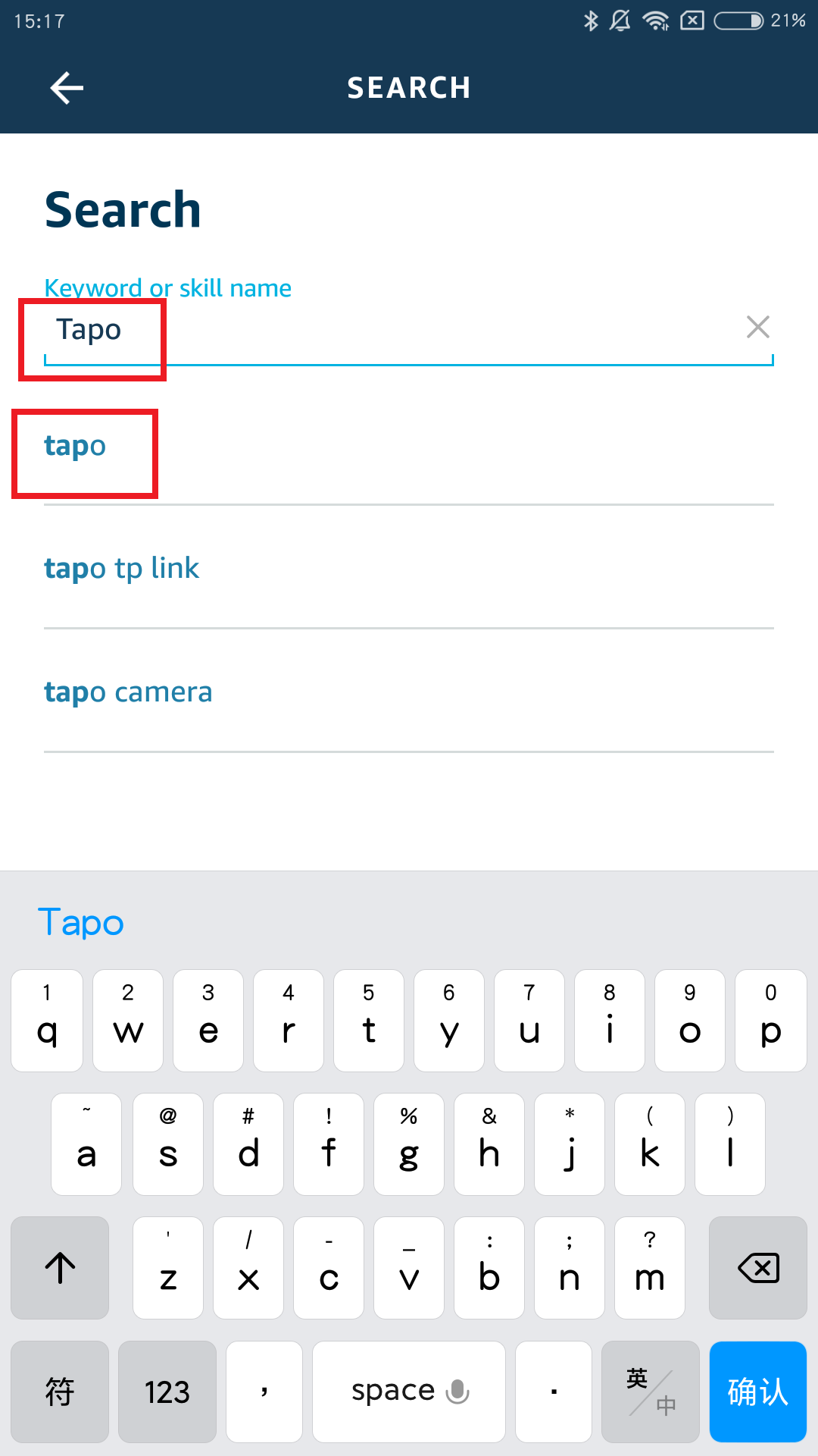 How to make my Tapo device (smart plug, smart camera, smart lighting) work  with  Alexa