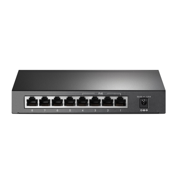 TL-SF1008P, 8-Port 10/100Mbps Desktop Switch with 4-Port PoE+