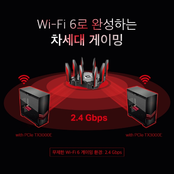 AX3000 Wi-Fi 6 블루투스 5.0 PCIe 무선 랜카드 2