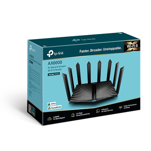 Router Wi-Fi 6 Tri-Band AX6600 cu Tehnologie OneMesh™ 4