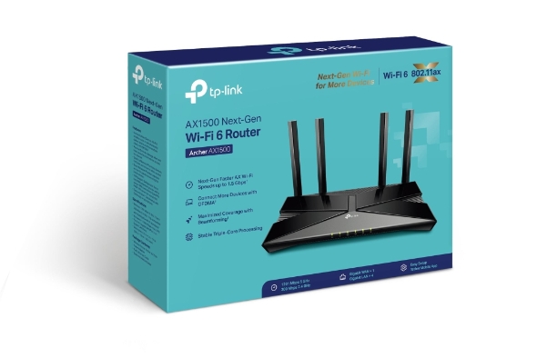Router Wi-Fi 6 Dual-Band AX1500 4