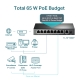 9-Port 10/100Mbps Desktop Switch with 8-Port PoE+ 4