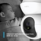 Caméra de vidéosurveillance WiFi panoramique et inclinable Indoor 2K 3MP 4