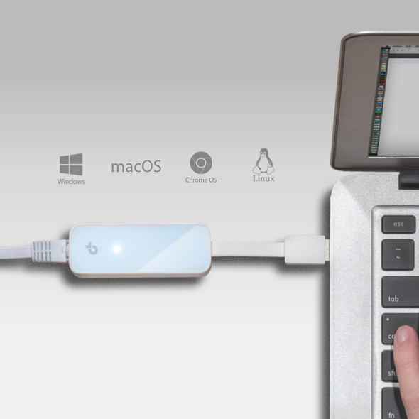 Adaptor USB 2.0 Ethernet 100Mbps 5