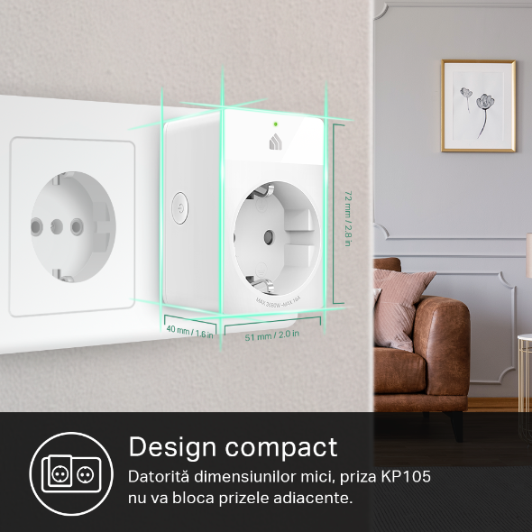 Kasa Set 2× Mini Prize Wi-Fi Smart 5