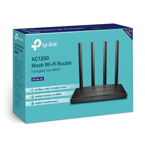 Archer A54, AC1200 Wireless Dual Band Router