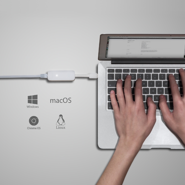 Сетевой адаптер USB 3.0/Gigabit Ethernet 7