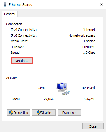 manual assignment of ip address