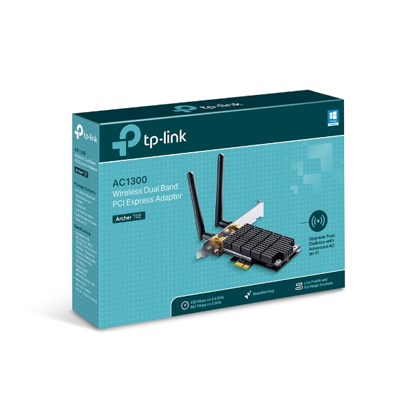 Archer T6E | AC1300 Wireless Dual Band PCI Express TP-Link Australia