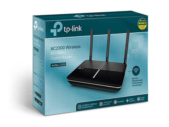 TP-Link 「I52_3T」TP-Link WiFi 無線LAN ルーター Archer C2300 11ac MU-MIMO AC2300 本体のみ　動作確認　アダプタ無し