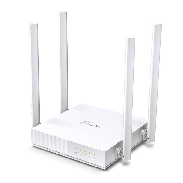 Buy TP-Link AC750 Dual Band Wireless Cable Router, 4 10/100 LAN + 10/100  WAN Ports, Support Guest Network and Parental Control, 750Mbps Speed Wi-Fi,  3 Antennas (Archer C20) at Best Price on Reliance Digital