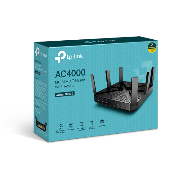 Archer C4000 | AC4000 MU-MIMO Tri-Band Wi-Fi Router | TP-Link Latam