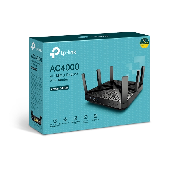 AC4000 MU-MIMO Tri-Band Wi-Fi Router