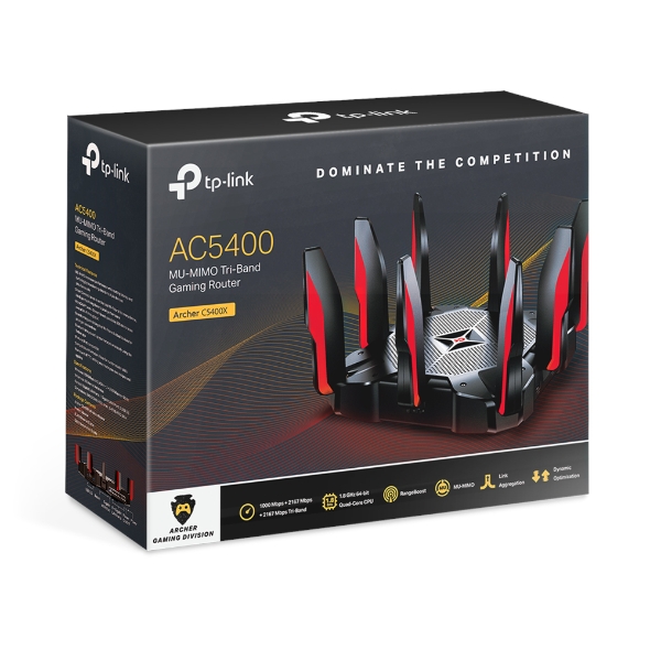 Archer C5400X | AC5400 MU-MIMO Tri-Band Gaming Router | TP-Link Canada