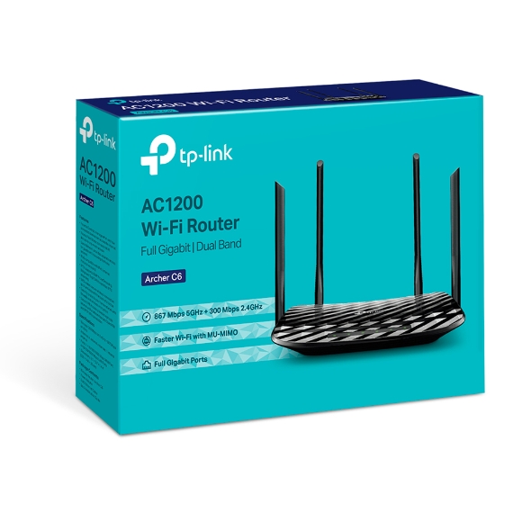 thumbnail image 2 of TP-LINK Archer C2 AC750 Dual Band Wireless AC Gigabit Router 2 of 10