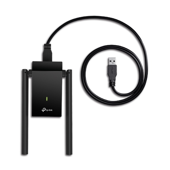 Adaptador WiFi USB AC1300Mbps 3.0 Conexión rápida para adaptador de red  inalámbrica para PC de escritorio con antena de 2.4GHz, 5GHz de alta  ganancia