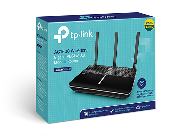 Modem Routeur WiFi AC1600 Gigabit VDSL/ADSL TP-LINK Archer VR600