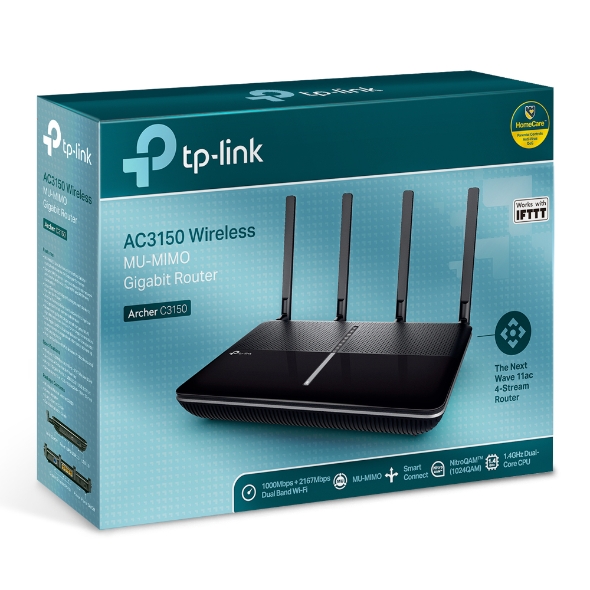 АС3150 MU-MIMO Wi-Fi гигабитный роутер 5