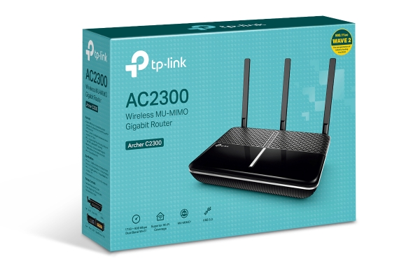 tp link archer c2300 does not see a wired client