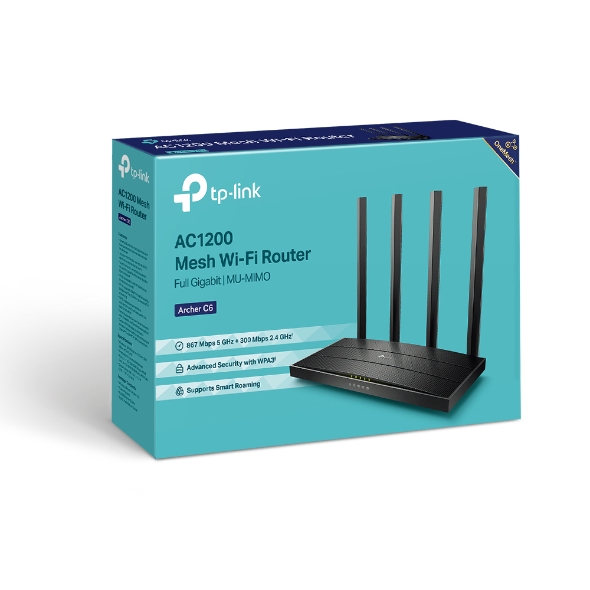 Archer C6 | AC1200 Wireless MU-MIMO Gigabit Router | TP-Link