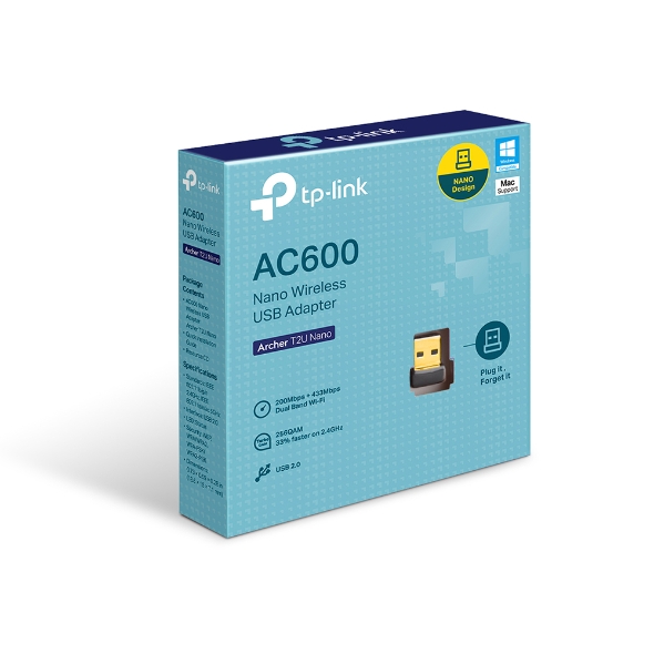 Archer T2U Nano | AC600 Nano Wireless USB Adapter | TP-Link