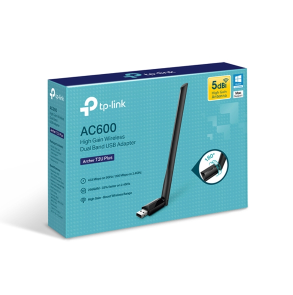 AC600 하이 게인 듀얼 밴드 USB 무선 랜카드 6