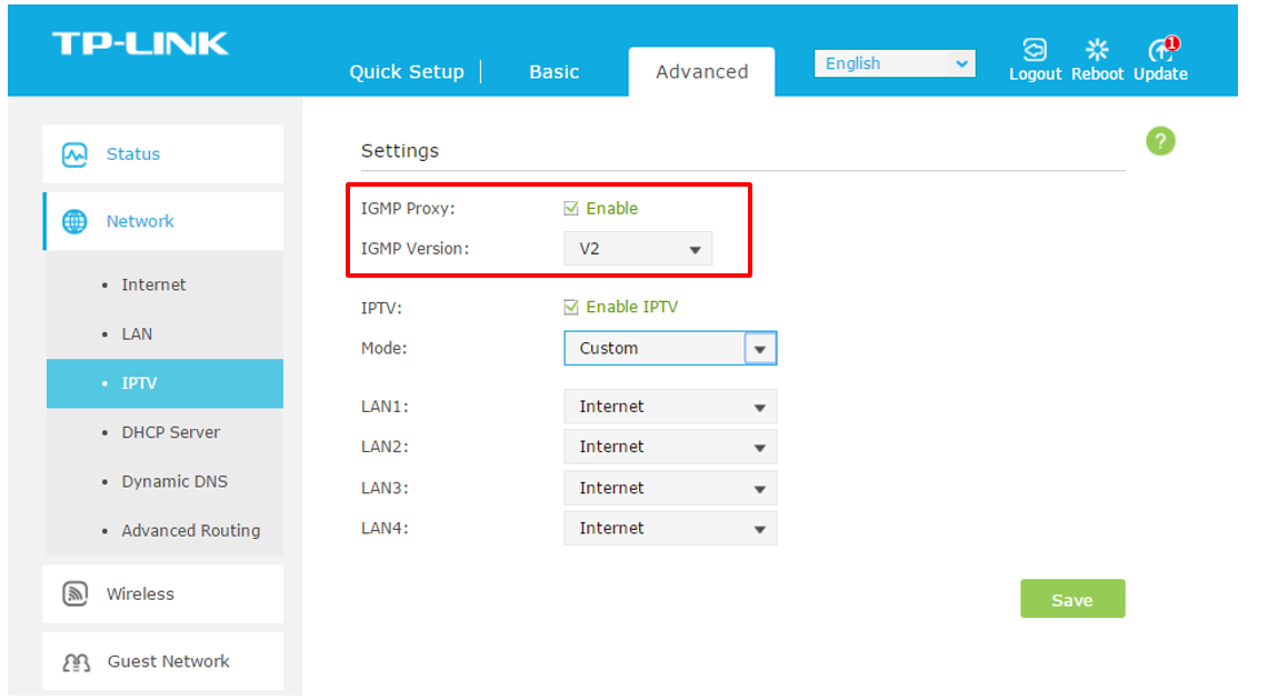 How to configure VLAN ID for your internet connection on wireless ...