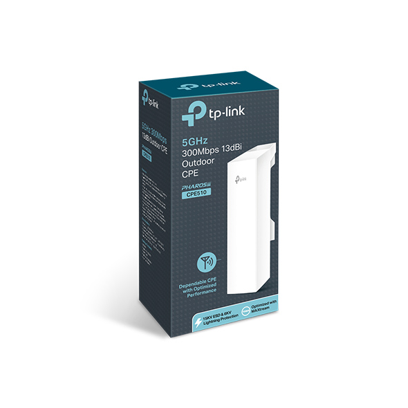 Borne WiFi 54 TP-Link Multi-modes WDS + PoE Passif