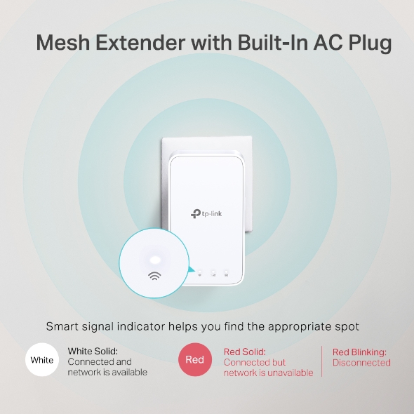 Deco M3, AC1200 Whole Home Mesh WiFi System